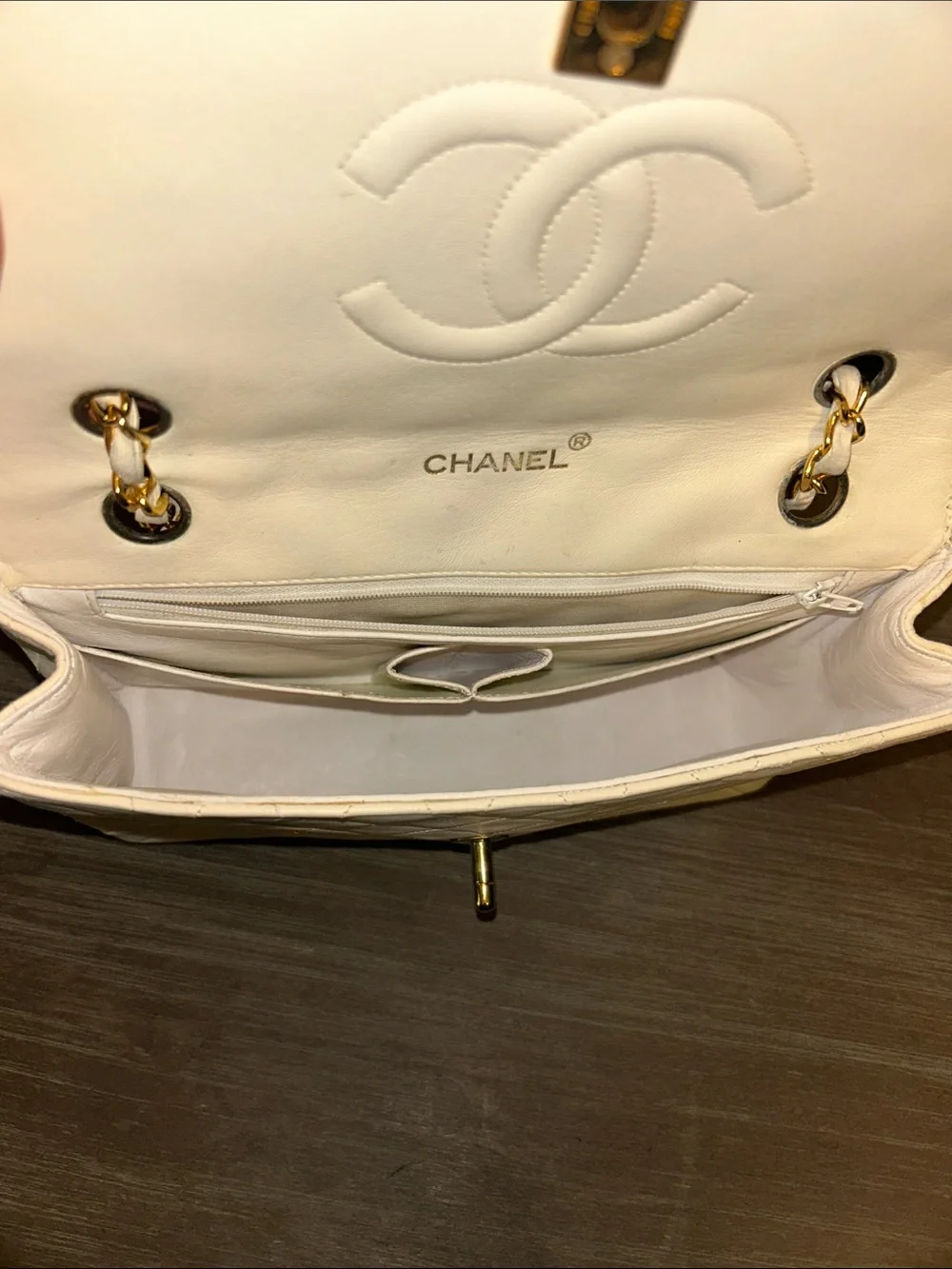 Vintage Chanel Matelasse Turnlock Shoulder Bag